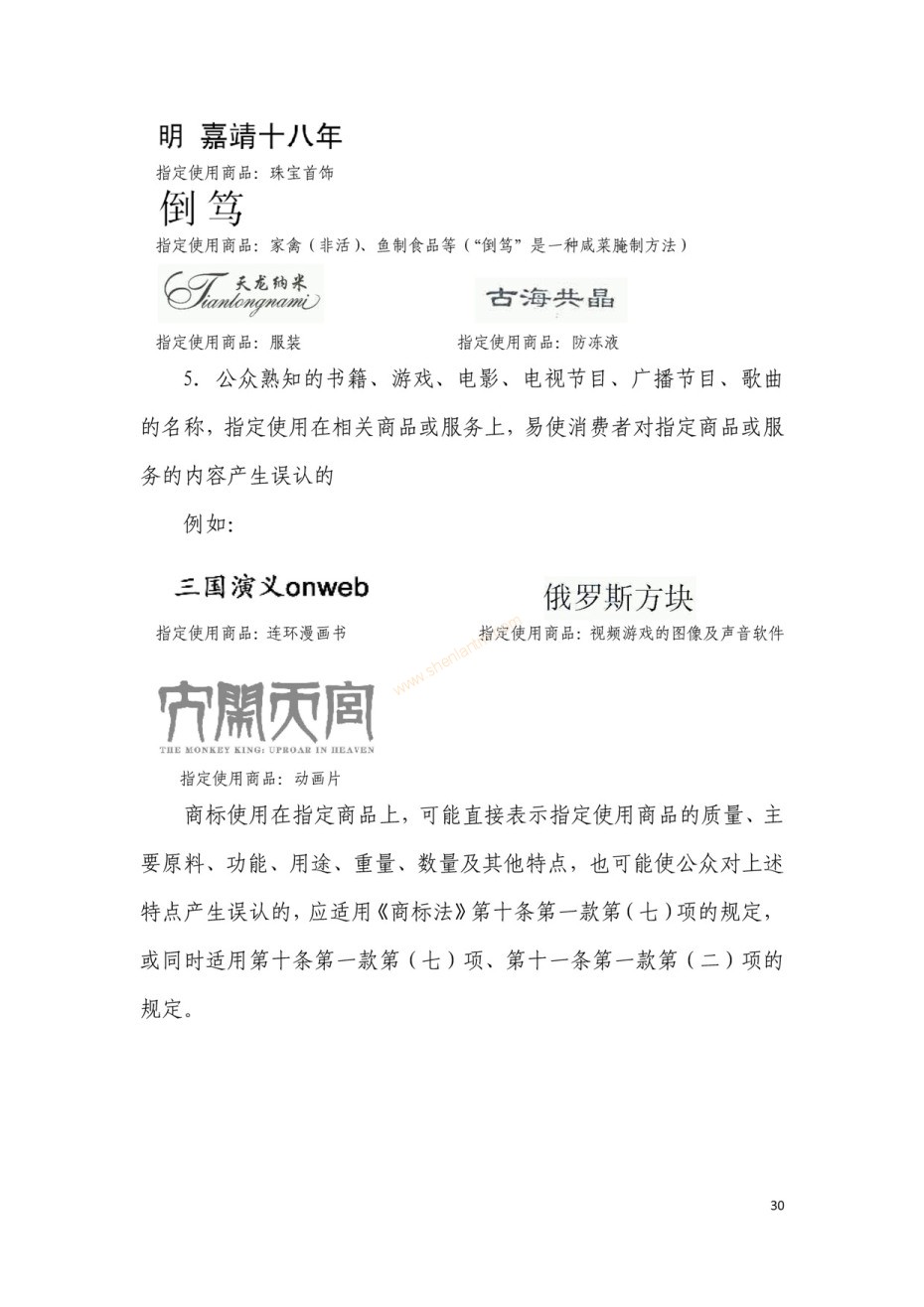 商標(biāo)審查及審理標(biāo)準(zhǔn)2016版_頁面_030